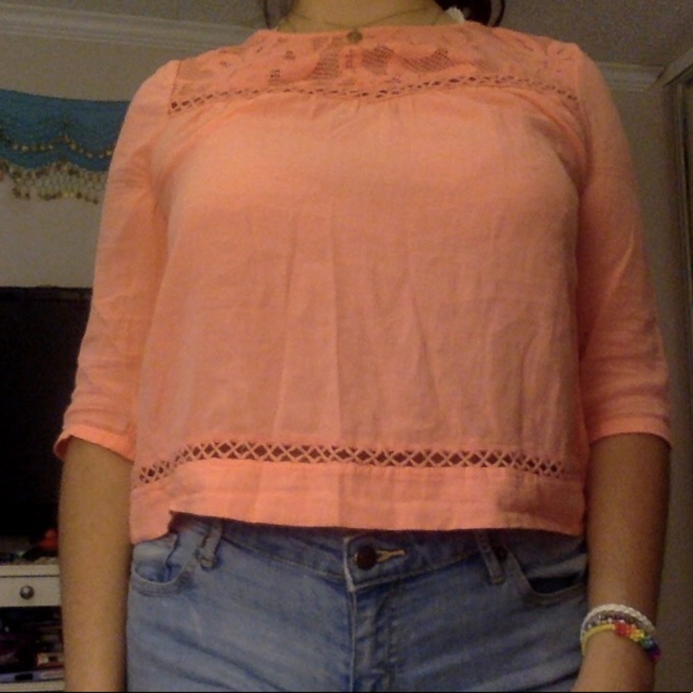 PEACHY PINK SHIRT 🍑